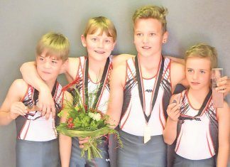 Gold und zweimal Bronze!