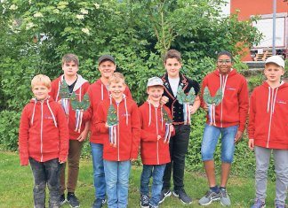 Oberhabsburger Jungschwinger auf Kurs