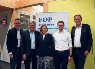 1a Hunkeler empfieng FDP-Bundesparlamentarier